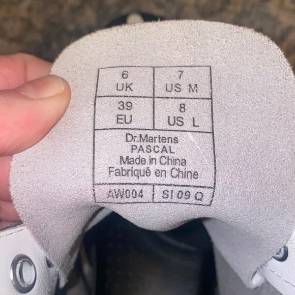 (DISCONTINUED) Black And White Splatter Dr. Martens - Picture 6 of 6